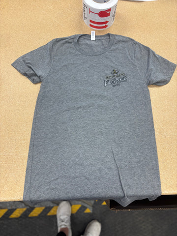 Grey Piggyback Short Sleeve Shirt SMALL